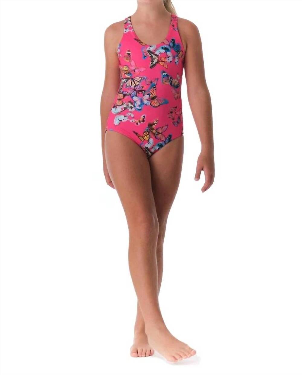 NEW SUBMARINE fly away not too basic one-piece in pink